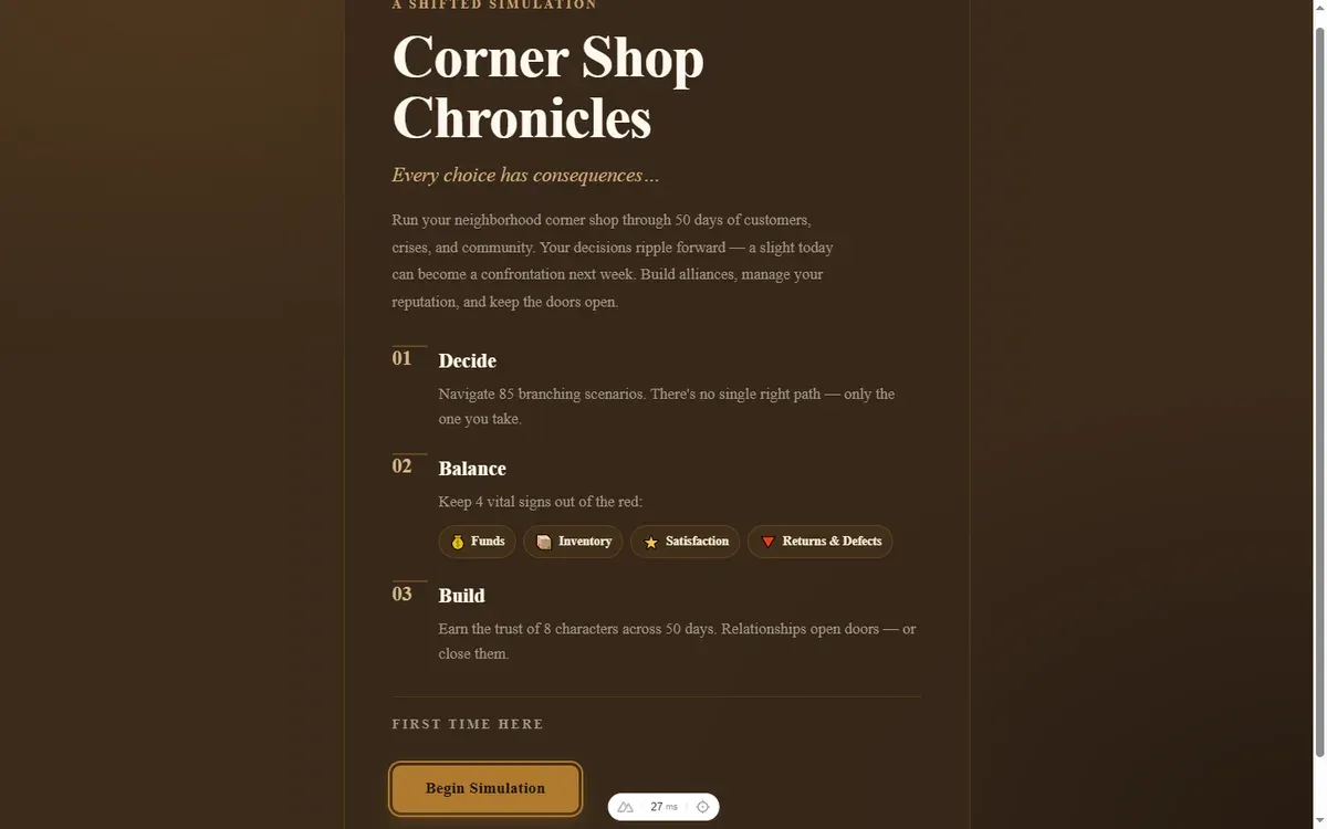 Shifted interface, view 1